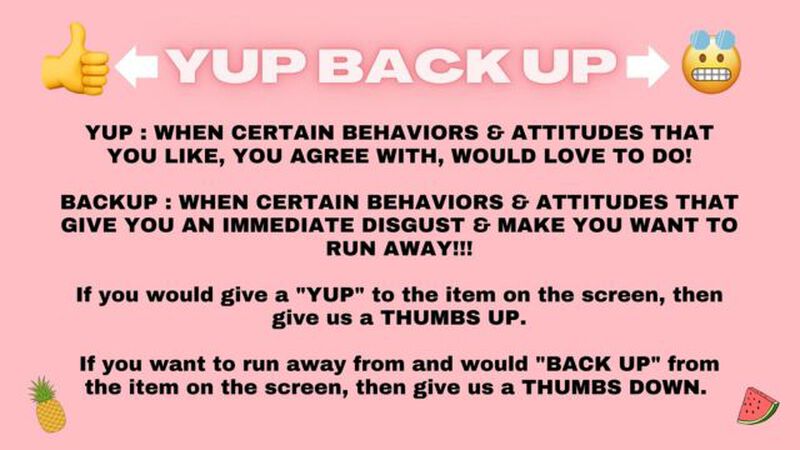 Yup Backup: Summer Edition